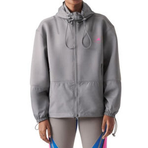 NEW ADIDAS BY STELLA MCCARTNEY Gray Scuba Jacket Size Small